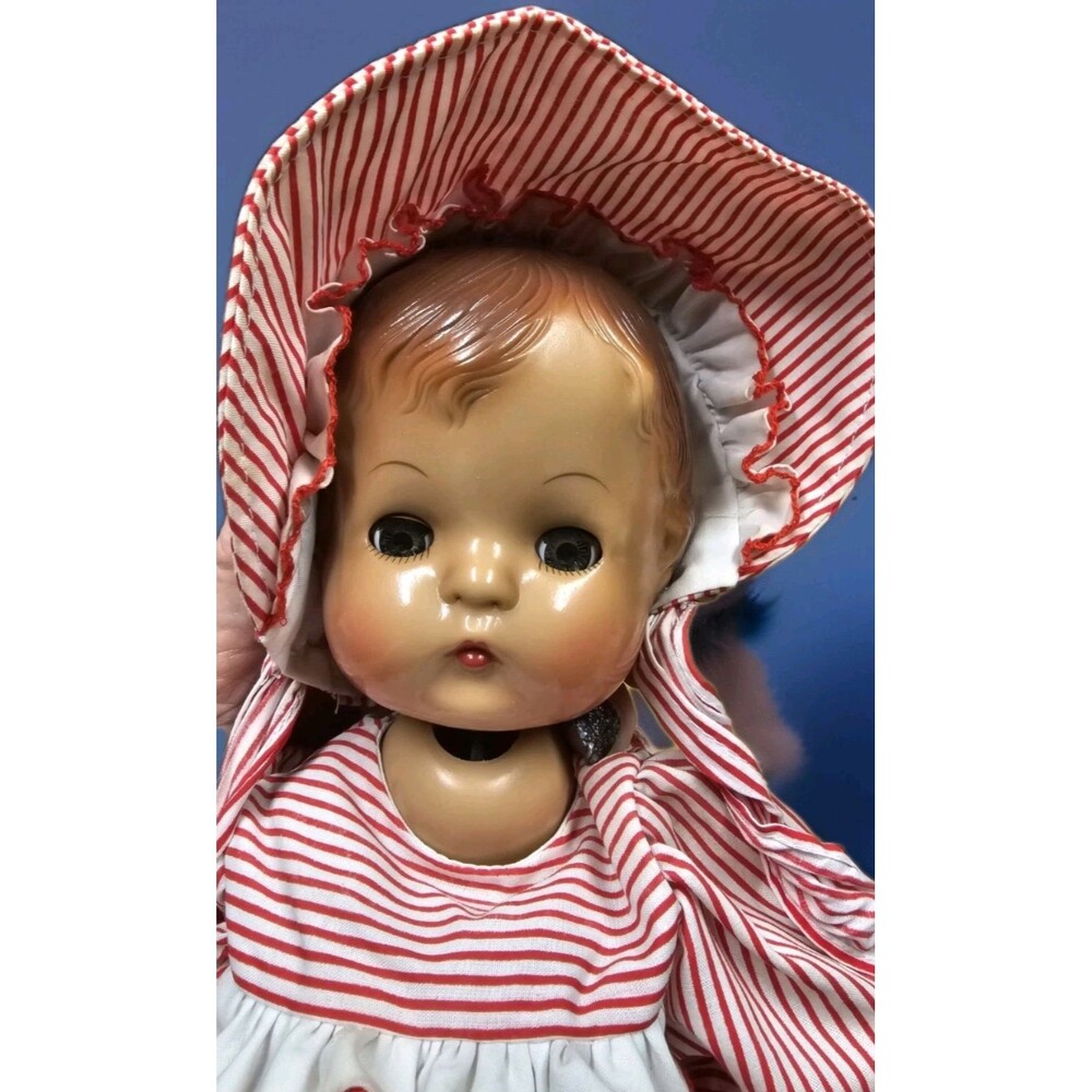 1995 Effanbee  🎀  PATSY JOAN Doll 15" COA Display Stand  RESTRING Project
